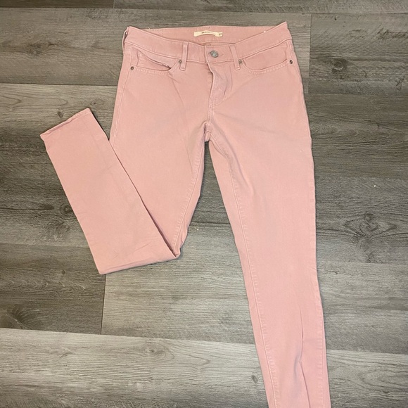 Levi's pink skinny jeans - Picture 2 of 3